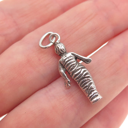 925 Sterling Antique Art Deco Andrea della Robbia Swaddled Child Charm Pendant