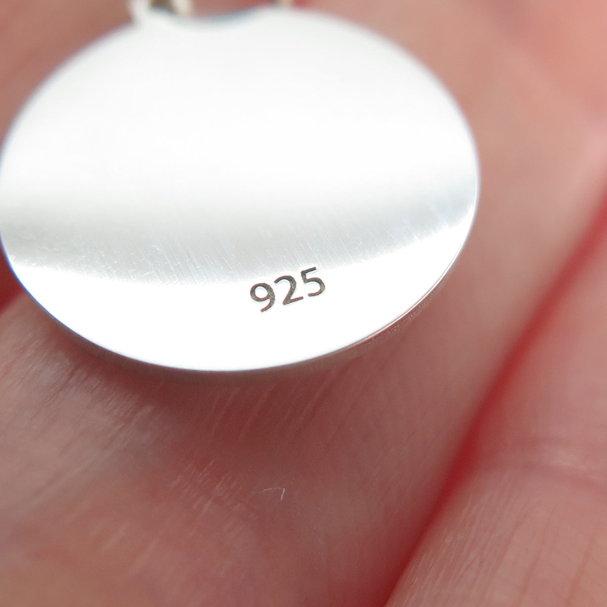 925 Sterling Silver Black Enamel Male & Female Symbol Minimalist Charm Pendant