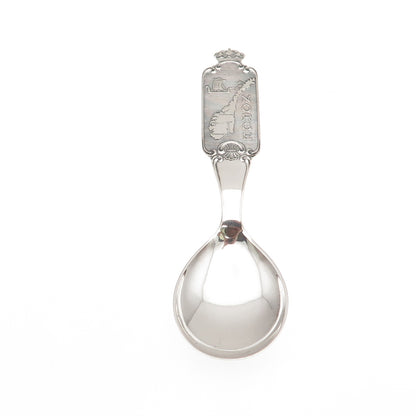 Seathers Gull 830S Silver Vintage Norway Viking Baby Spoon