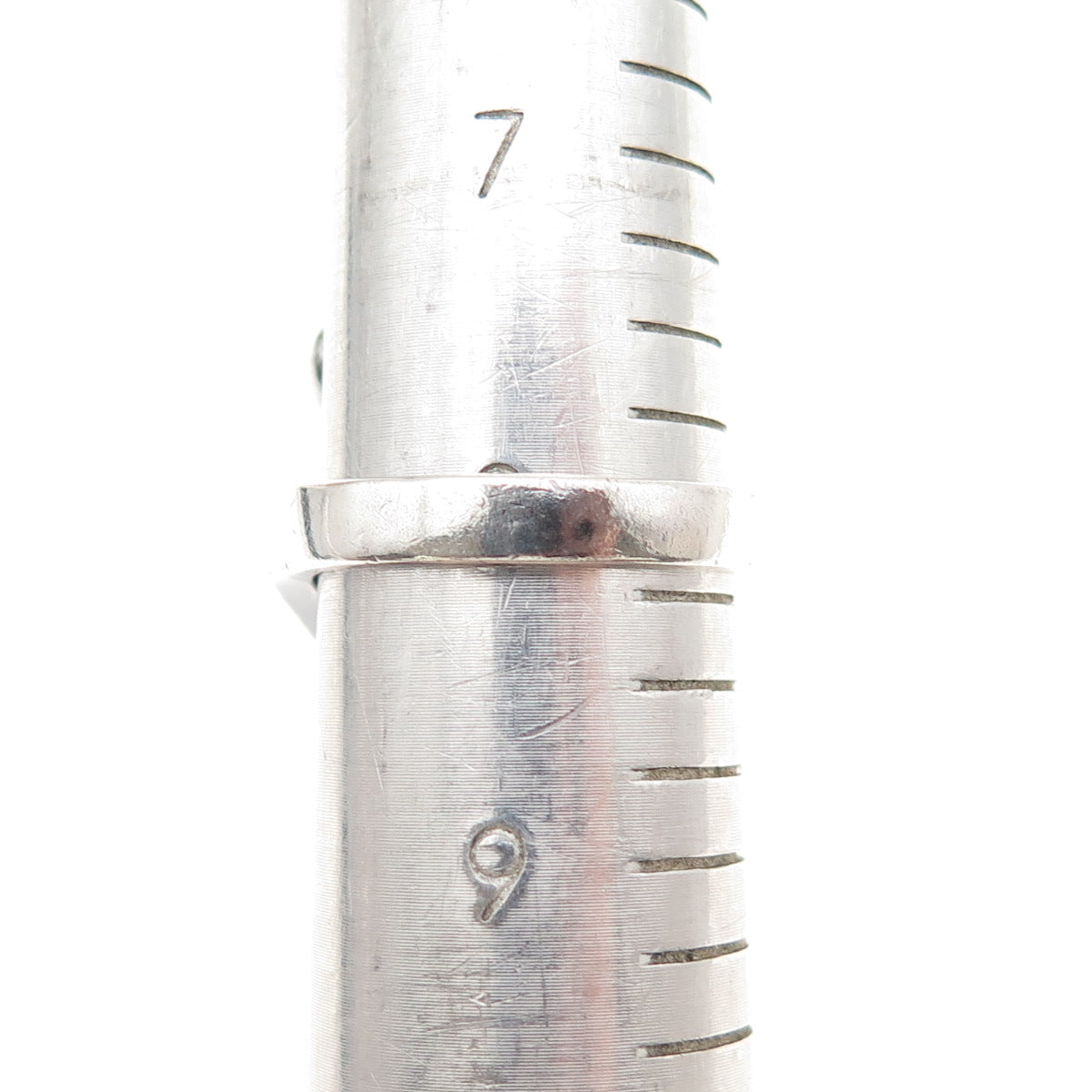 Chapal Zenray 925 Sterling Silver Vintage Modernist Wing Oxidized Ring Size 8.25