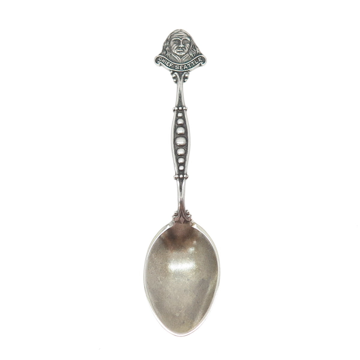 JOSEPH MAYER Sterling Vintage 1962 Chief Seattle States & Cities Coffee Spoon