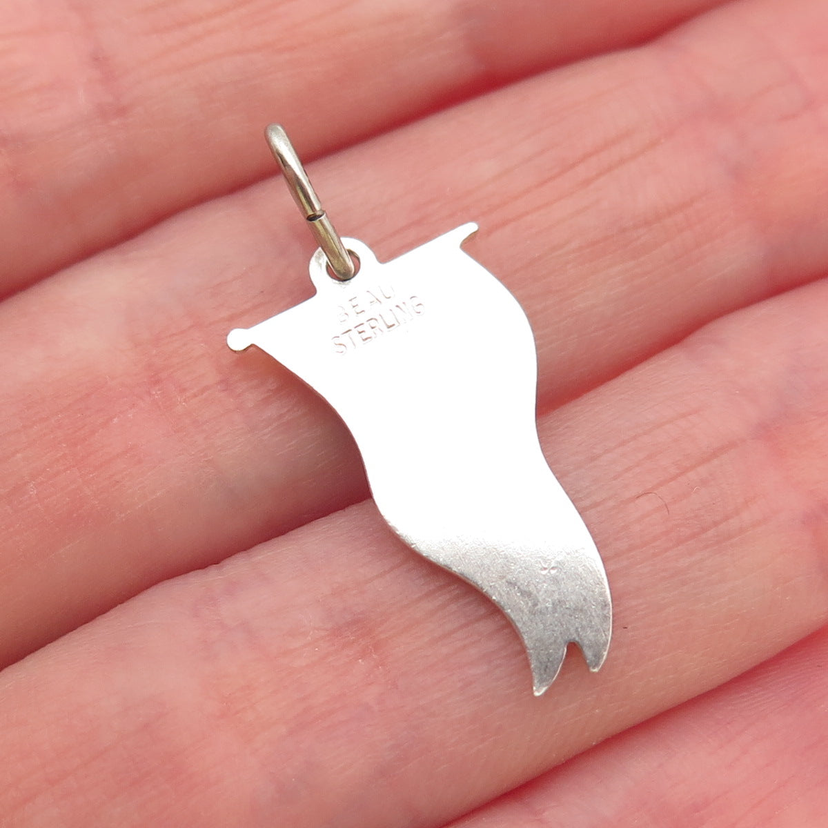 BEAU 925 Sterling Silver Vintage Enamel 1964 New York World's Fair Mini Pendant