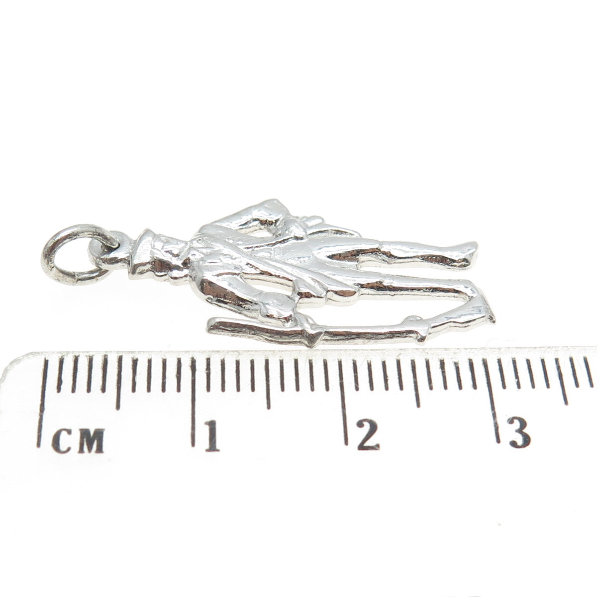 COLEMAN CO. 925 Sterling Silver Vintage Nelson Figure Charm Pendant