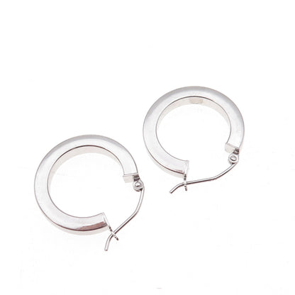 925 Sterling Silver Hoop Earrings