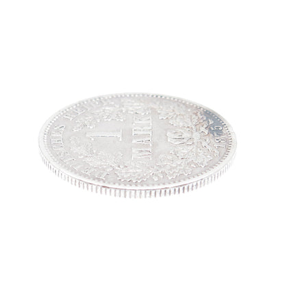 900 Silver Antique 1875 Germany Emperor Wilhelm I 1 Mark Duetsches Reich Coin