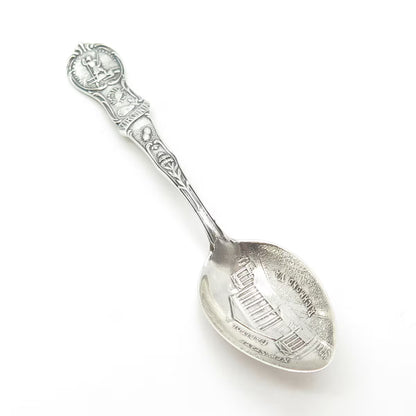 925 Sterling Silver Antique Art Deco Watson Virginia States & Cities Spoon