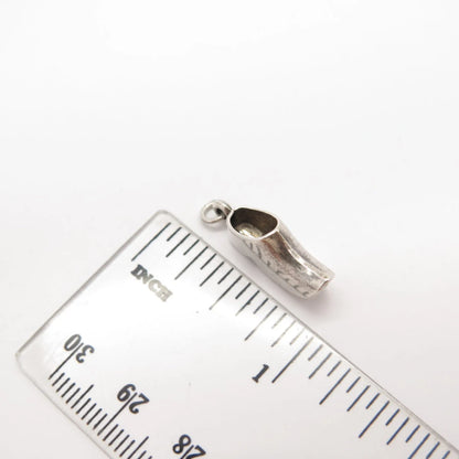 925 Sterling Silver Vintage Boot Shoe Charm Pendant