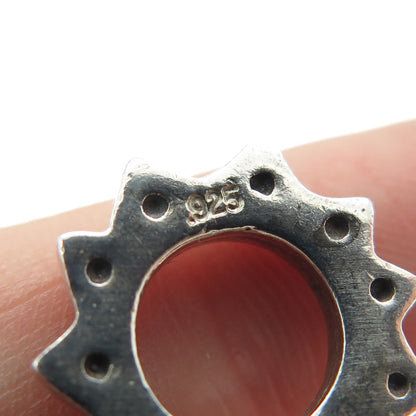 LISA JENKS 925 Sterling Silver Vintage Modenrist Solid 118.1g Bracelet 6.25"