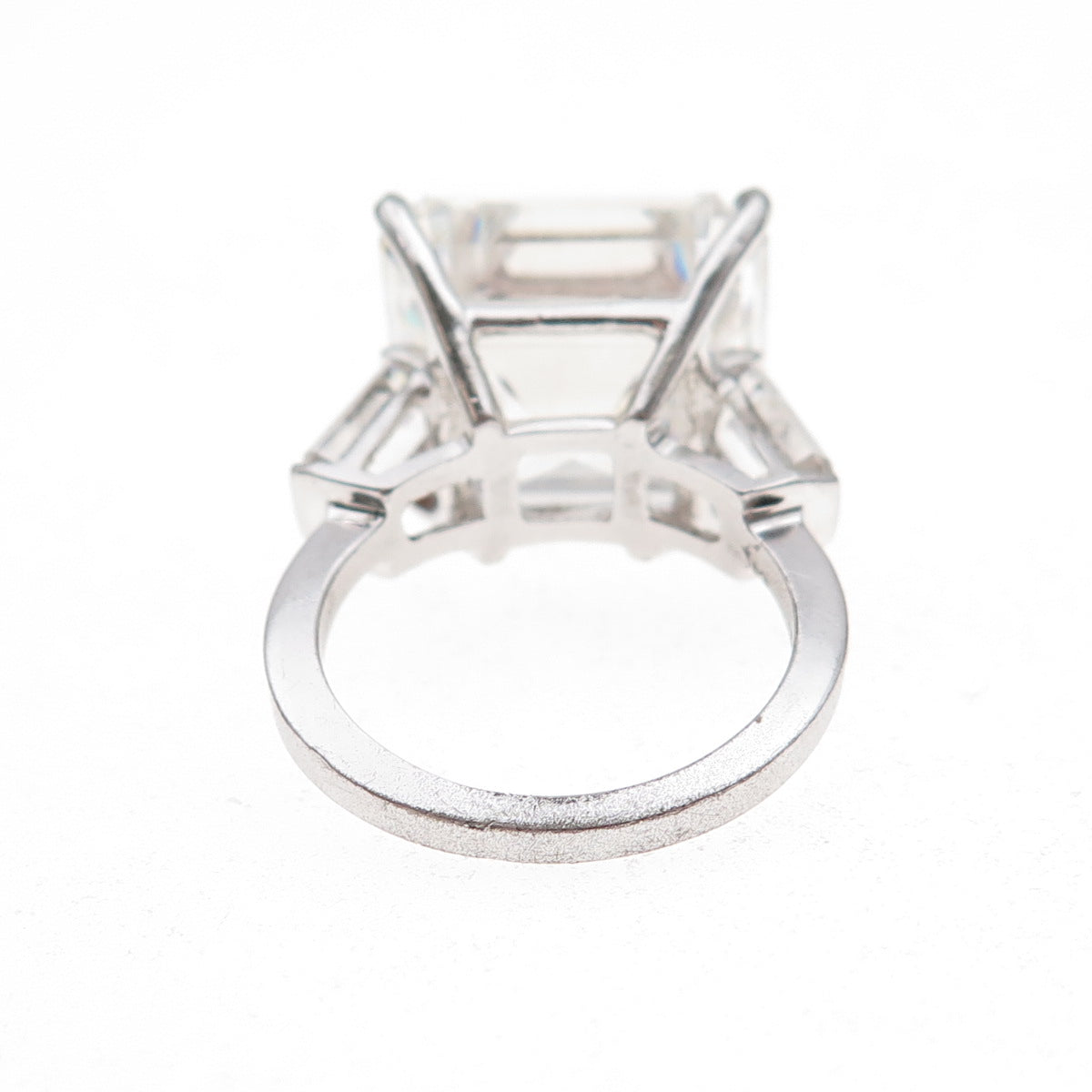 925 Sterling Silver Vintage C Z Engagement Ring Size 5.75