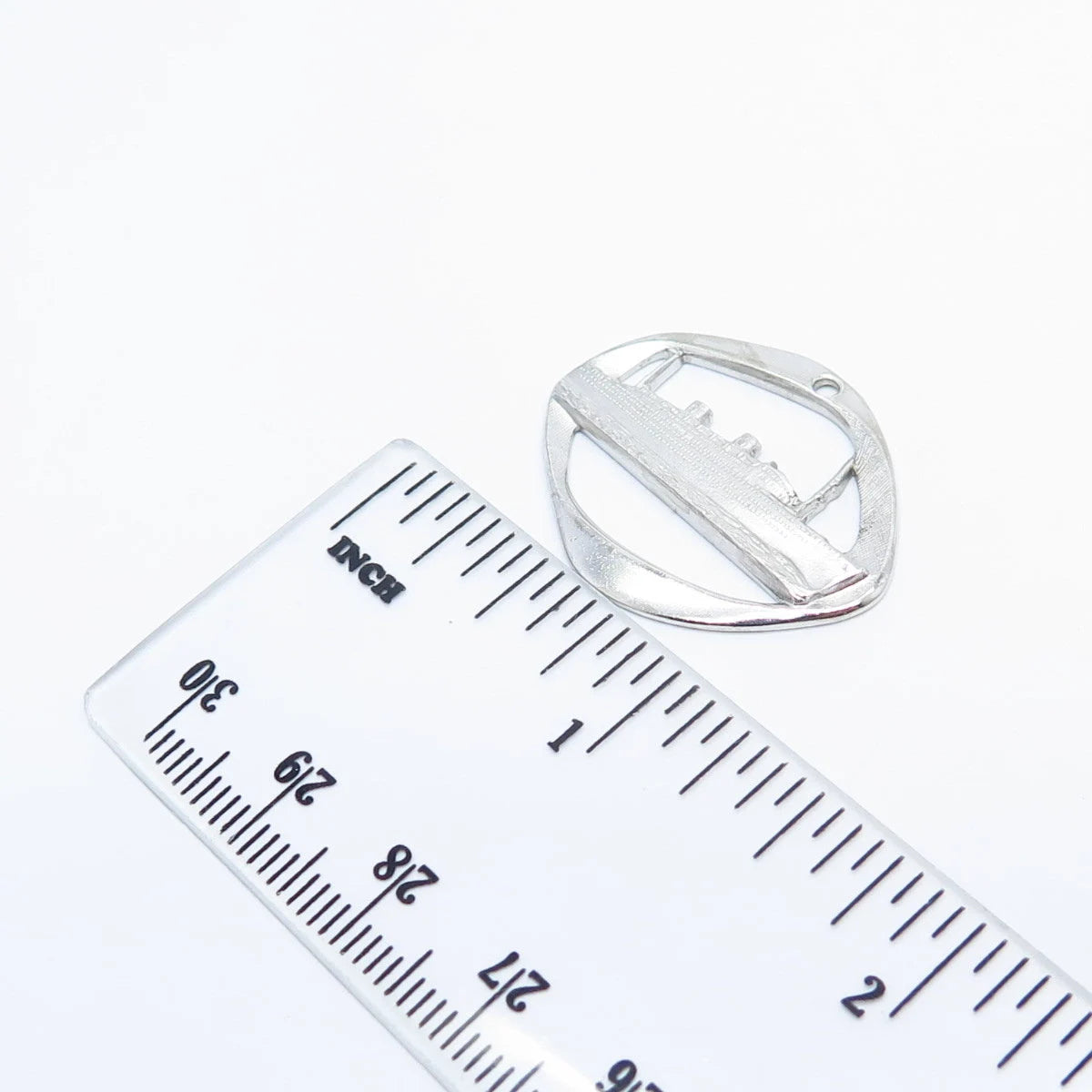 925 Sterling Silver Vintage S S Homeric White Star Line Pendant