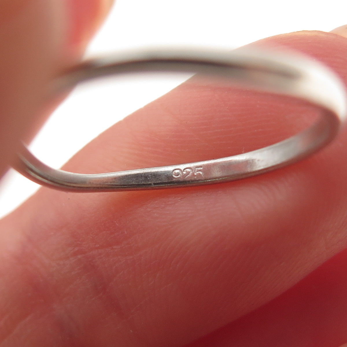 925 Sterling Silver Vintage Wave Ring Size 7.25