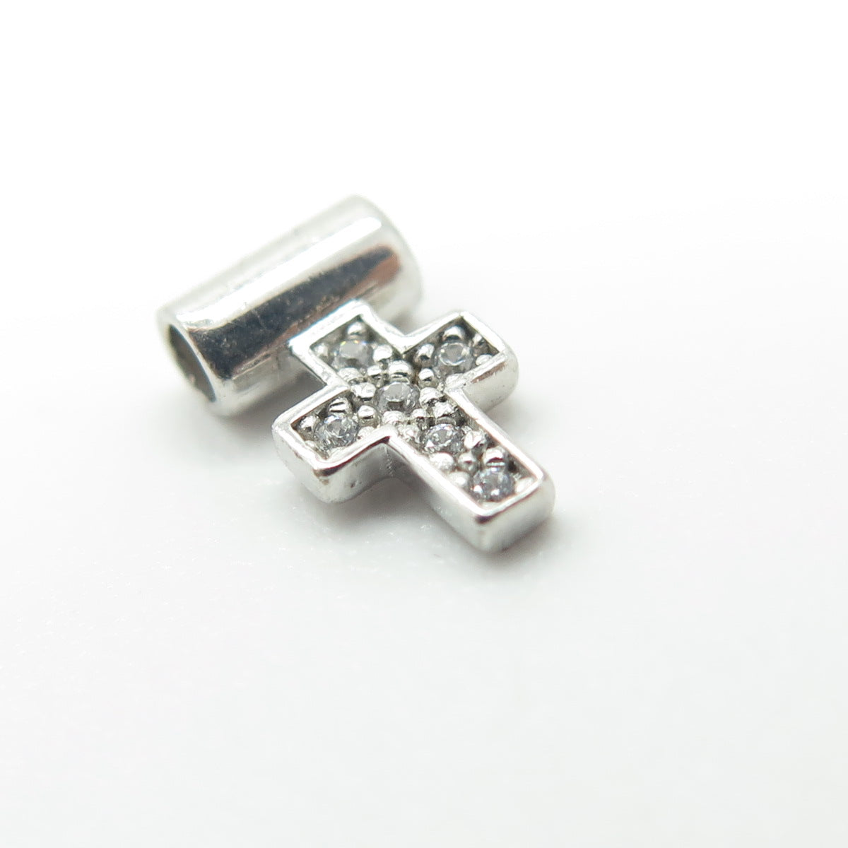 NOMINATION Italy 925 Sterling Silver C Z Cross SeiMia Pendant