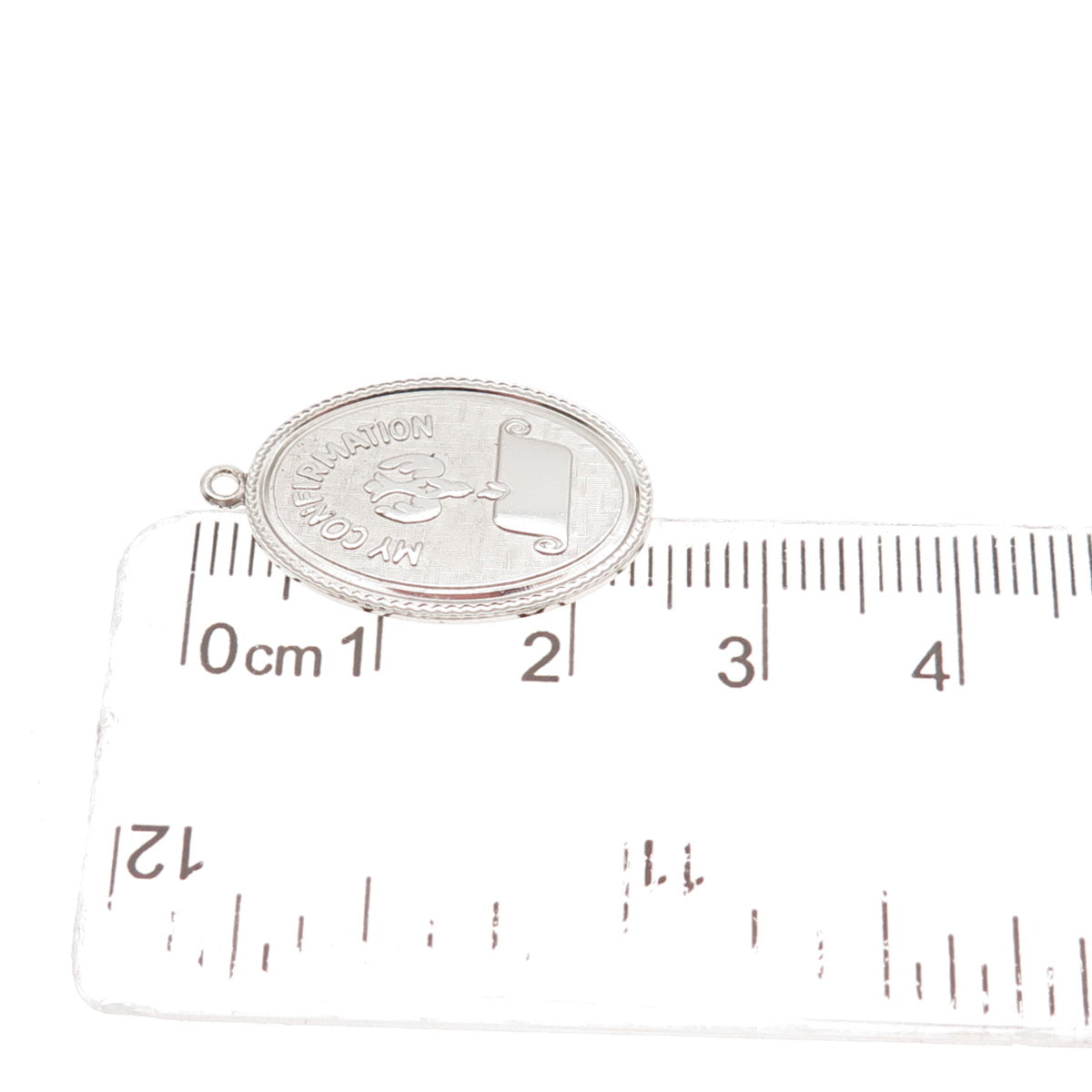 Griffith & Sons 925 Sterling Silver Vintage My Confirmation Charm Pendant