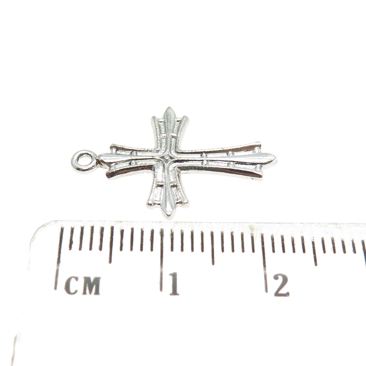 925 Sterling Silver Vintage Cross Pendant