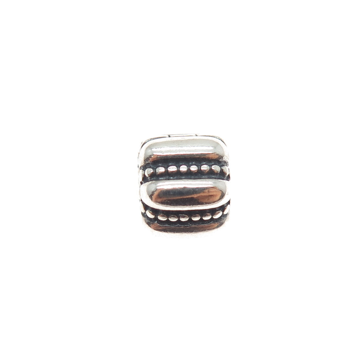 PANDORA 925 Sterling Silver Crazy Clip Lock Charm