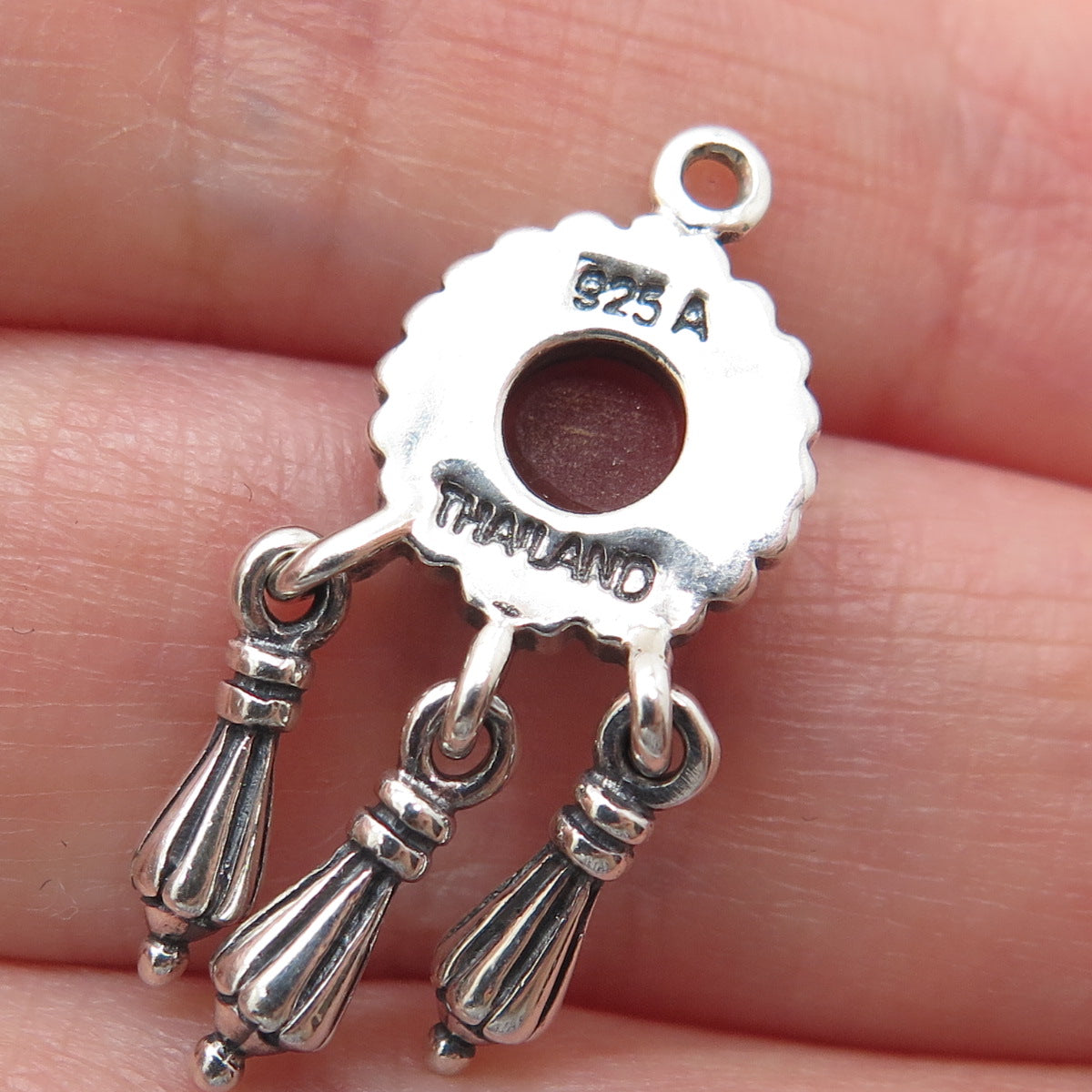 925 Sterling Silver Vintage Real Carnelian Modernist Dangle Jacket Earrings