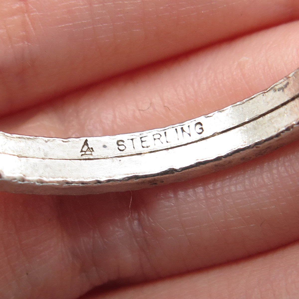 925 Sterling Silver Vintage Key Ring Holder