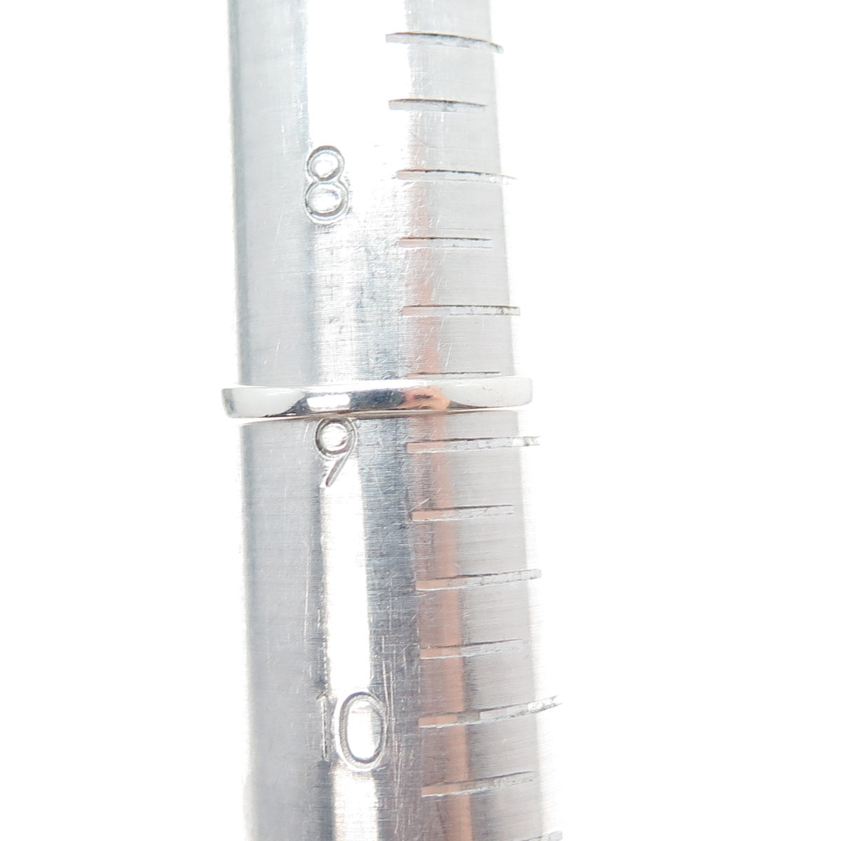 925 Sterling Silver Vintage Real Royston Turquoise Inlay V Shape Ring Size 9