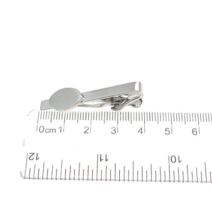 SWANK 925 Sterling Silver Vintage Engravable Tie Clip