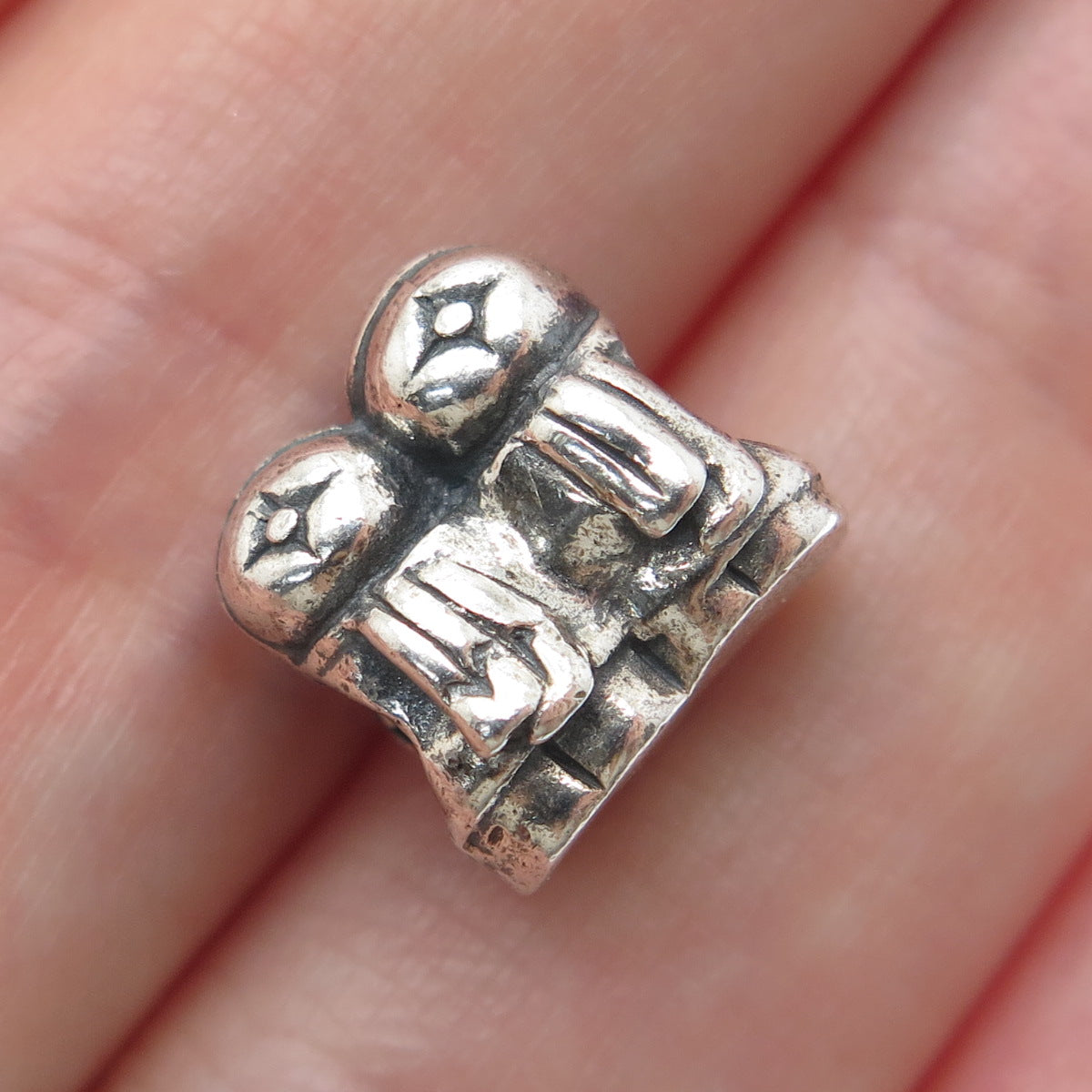 CHAMILIA 925 Sterling Silver Christmas Carolers Choir Bead Charm