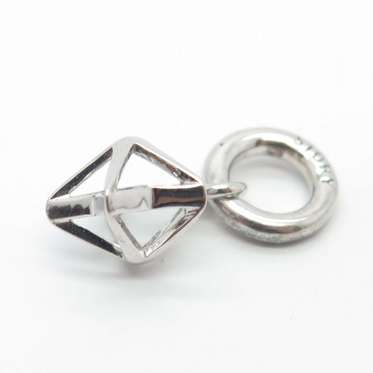 925 Sterling Silver Story by Kranz & Ziegler Star Dangling Charm