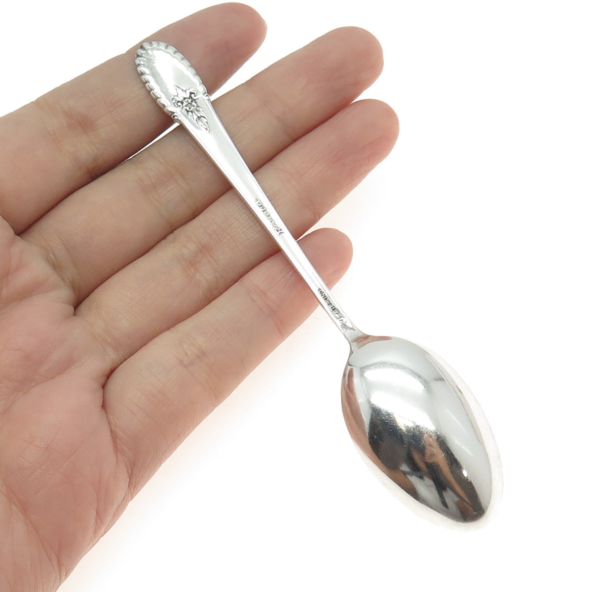 International Silver 925 Sterling Silver Antique 1936 Riviera Coffee Spoon