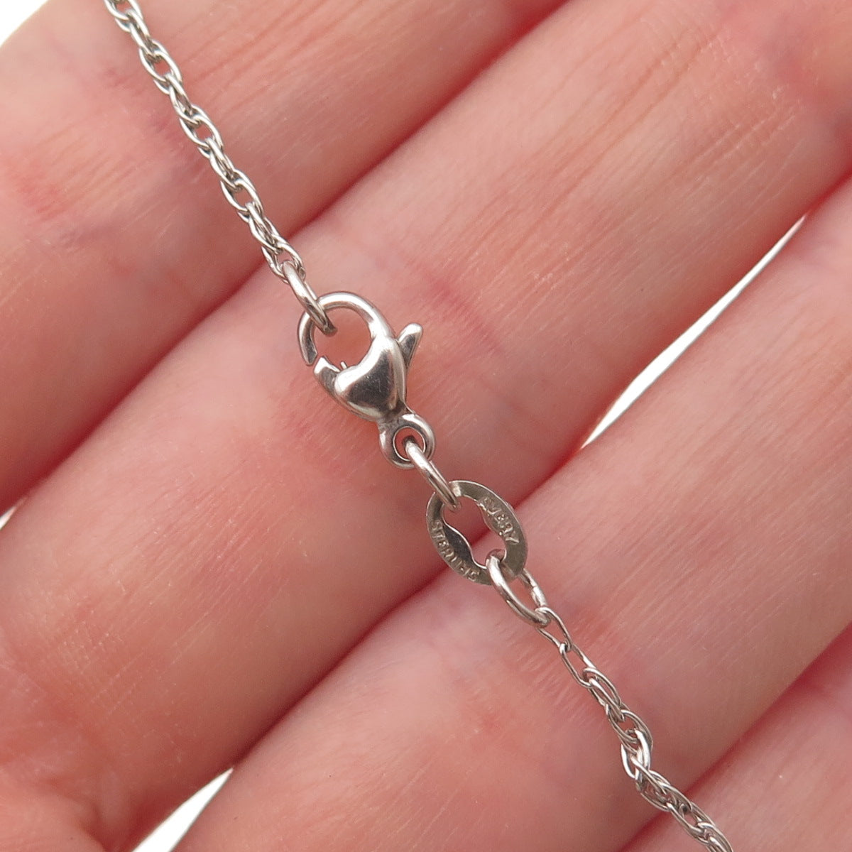 James Avery 925 Sterling Silver Vintage Butterfly Chain Necklace 22"