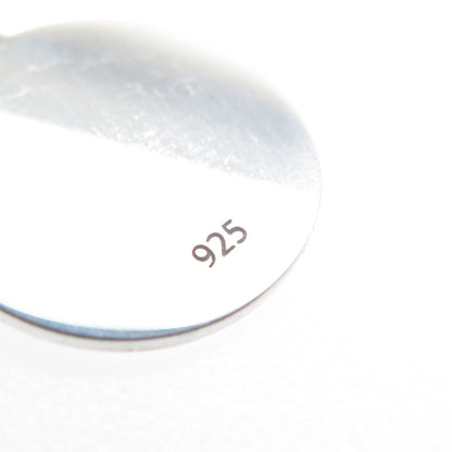 925 Sterling Silver Purple Enamel Cat & Dog Friendship Minimalist Charm Pendant