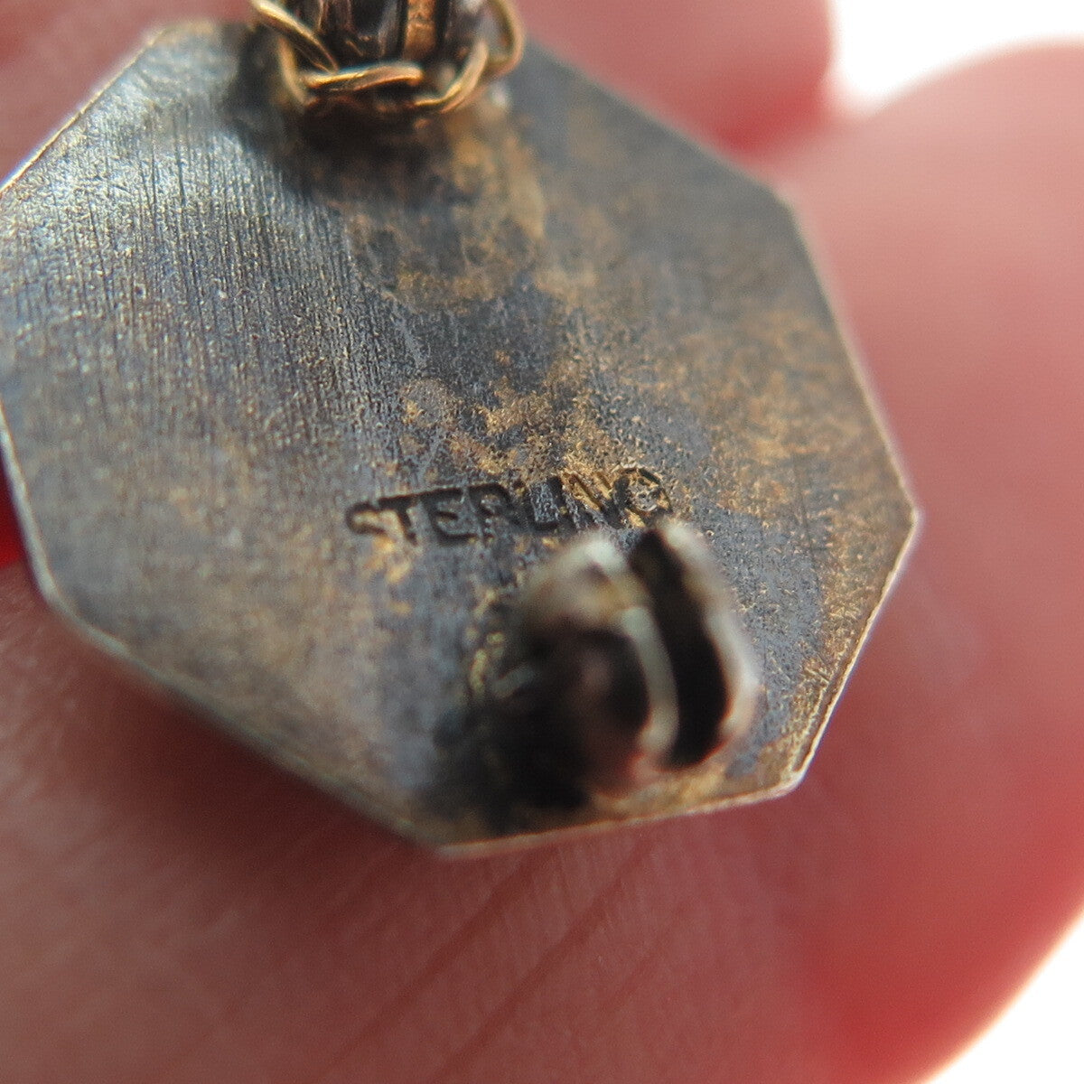 925 Sterling Silver Antique 1946 Enamel Public School 81 Riverdale Bronx Pin