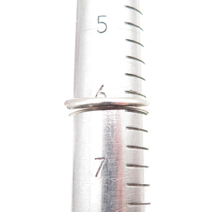 925 Sterling Silver Real Round-Cut Diamond Half Eternity Ring Size 6.25