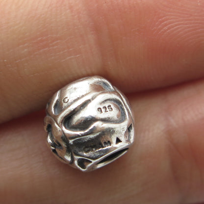 CHAMILIA 925 Sterling Silver Sun Face Bead Charm