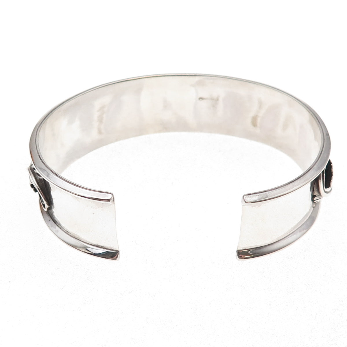 Eva Sando Old Pawn 925 Sterling Silver Vintage 1988 Adjustable Bracelet 7.25"