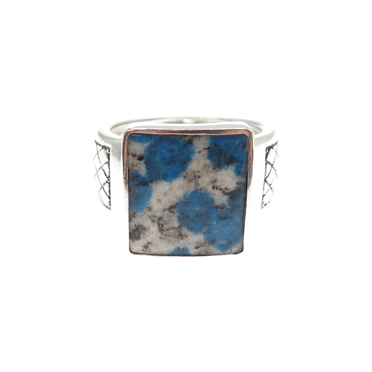 PHLD PlayHardLookDope 925 Sterling Silver Real K2 Jasper Ring Size 11.75