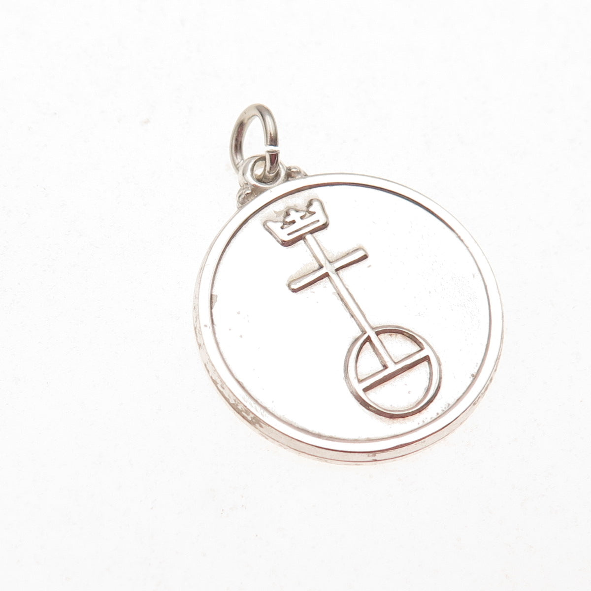 Hayward 925 Sterling Silver Vintage United Church of Christ Charm Pendant