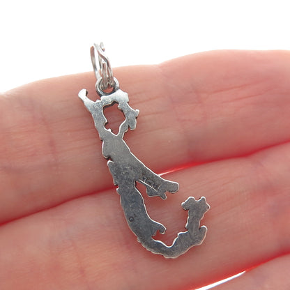 PAYTON PEPPER & SONS LTD Sterling Silver Vintage 1959 Birmingham Bermuda Pendant