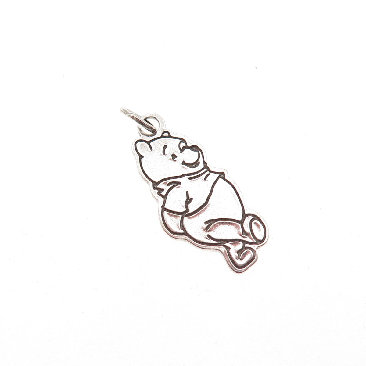 Disney & Van Dell 925 Sterling Silver Vintage Winnie the Pooh Charm Pendant