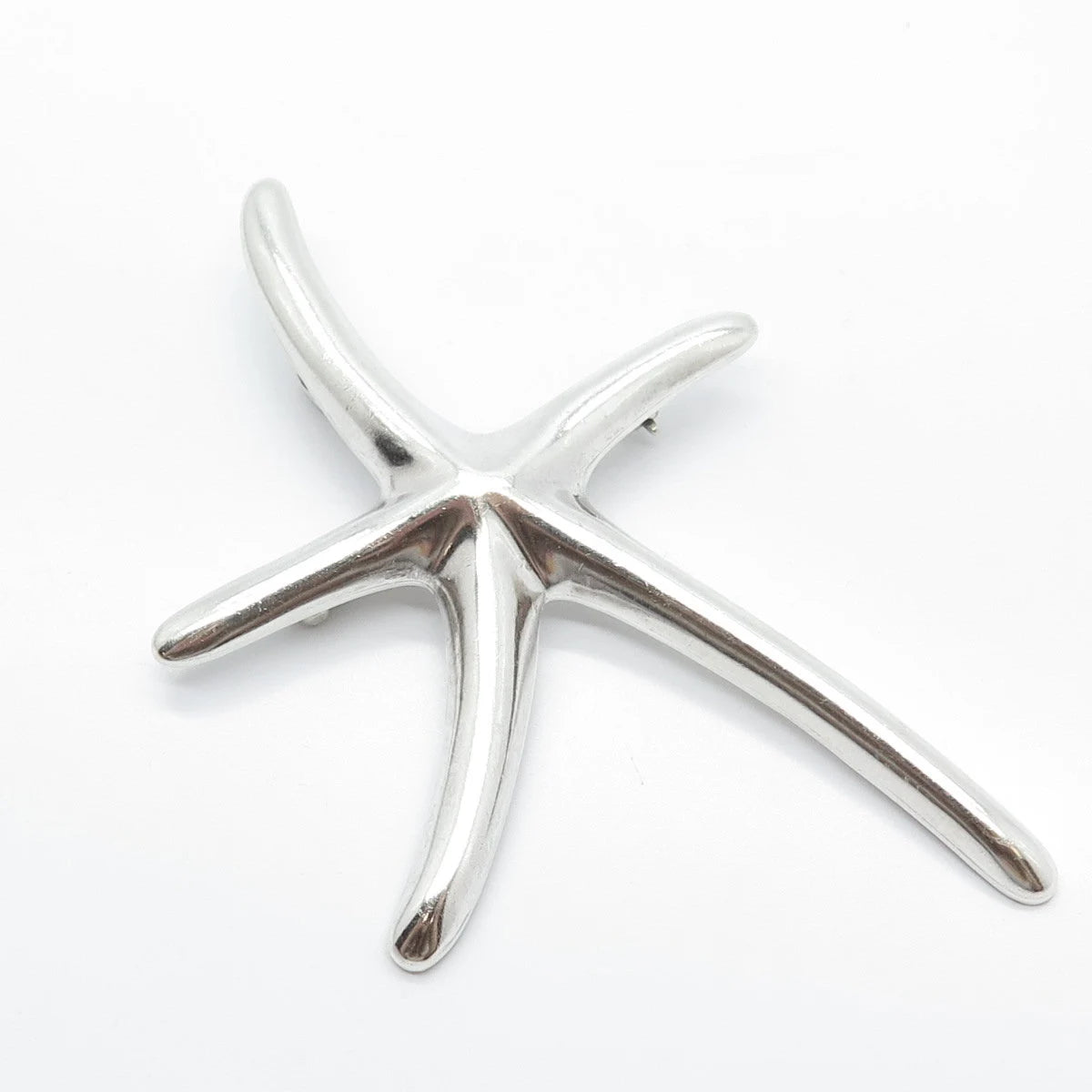 925 Sterling Silver Vintage Mexico Starfish Pin Brooch