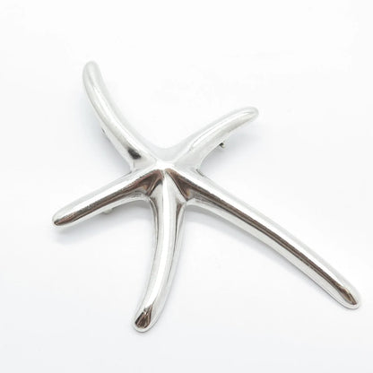 925 Sterling Silver Vintage Mexico Starfish Pin Brooch
