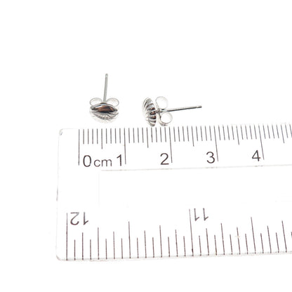 925 Sterling Silver Seashell Stud Earrings