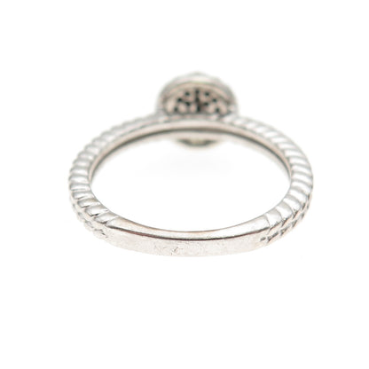 HN Heng Ngai 925 Sterling Silver Real Round-Cut Diamond Ring Size 6