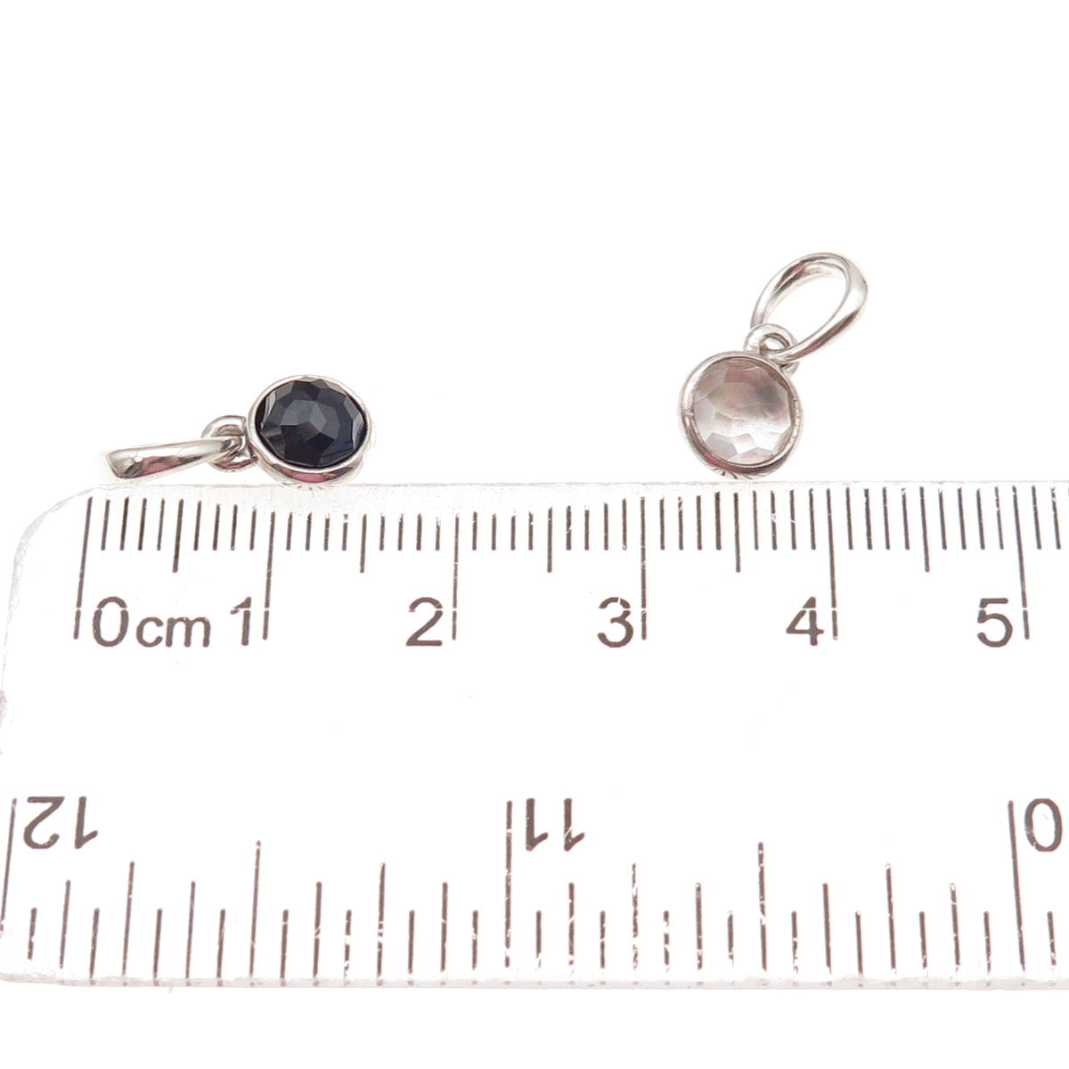 Pandora 925 Sterling Silver Real Multi-Gem Birthstone SET of 11 Charm Pendants