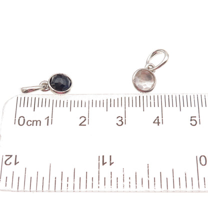 Pandora 925 Sterling Silver Real Multi-Gem Birthstone SET of 11 Charm Pendants