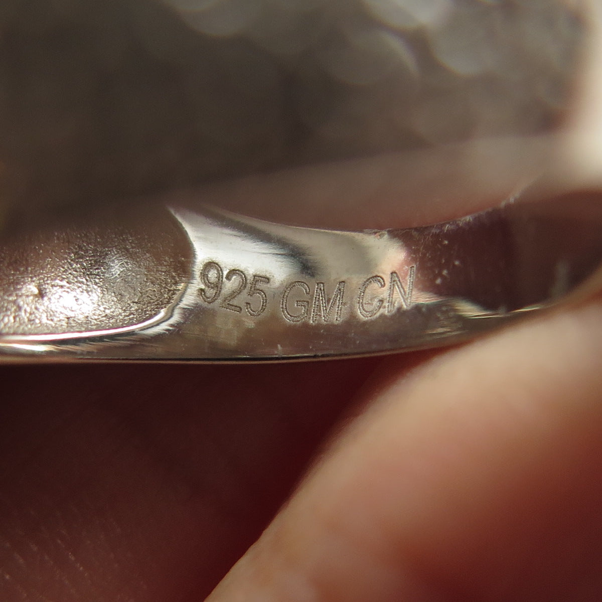 925 Sterling Silver Pave C Z Star Accent Domed Ring Size 8.5