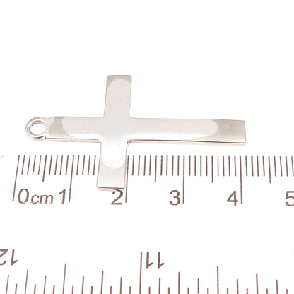 Bojar 925 Sterling Silver Vintage Cross Religious Charm Pendant