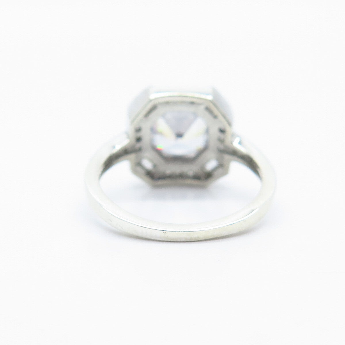 925 Sterling Silver Multi-C Z Ring Size 7