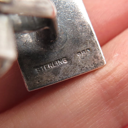 950 Silver Vintage TexturedCufflinks