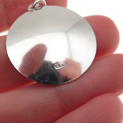AE Art's Elegance 925 Sterling Silver Vintage Sweet 16 Charm Pendant
