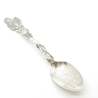 925 Sterling Silver Antique Art Deco Bangor High School Lunt States Cities Spoon