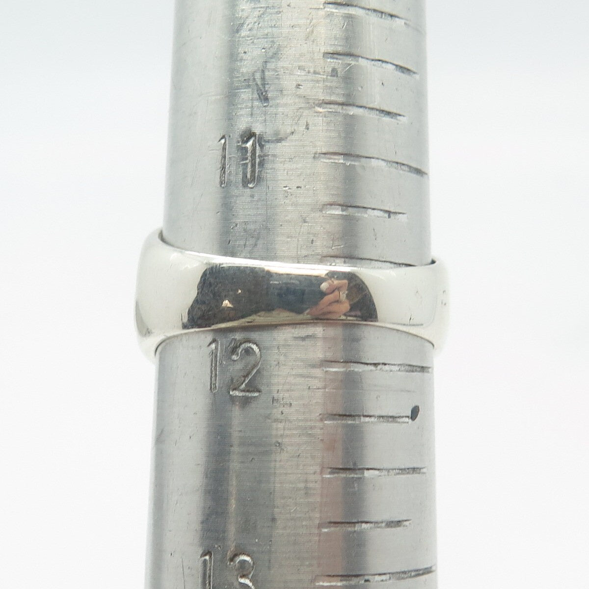 925 Sterling Silver Vintage Glass "Egirdin Dag Kom Okulu" School Ring Size 11.75