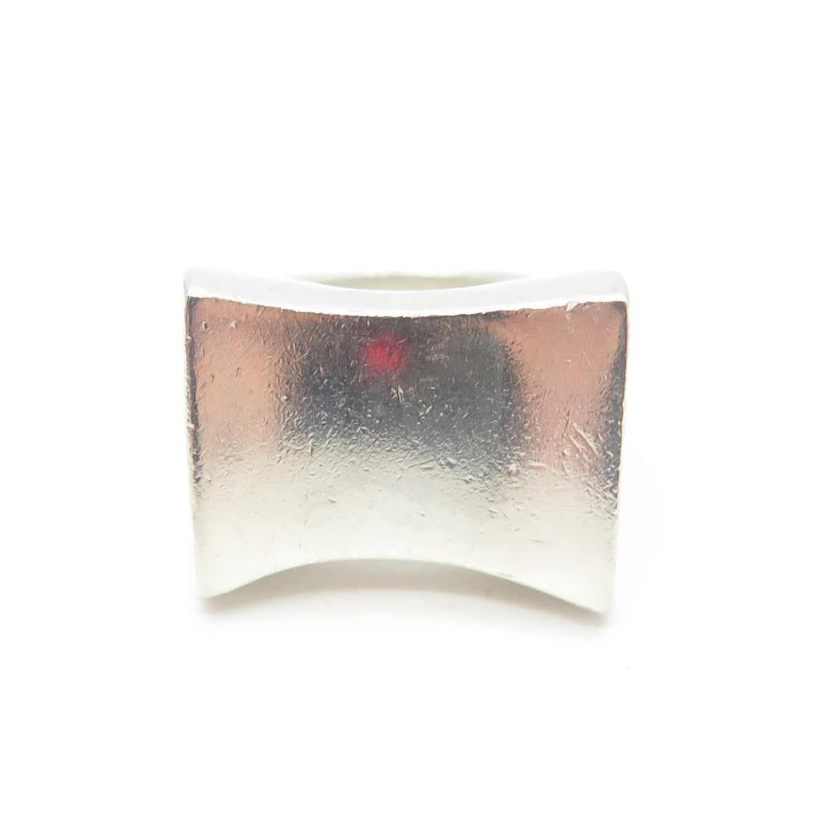 925 Sterling Silver Vintage Modernist Ring Size 6.25